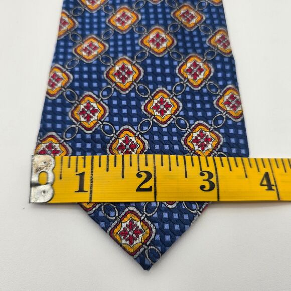 Jos. A. Bank Signature Gold Limited Edition Italian Silk Tie 3.75x60 - Picture 11 of 11